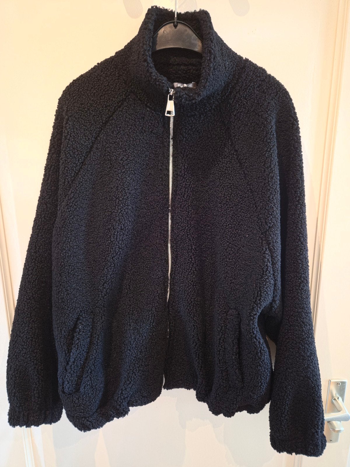 teddy bomber jas, Ophalen of Verzenden, Nieuw, Maat 46/48 (XL) of groter, Zwart