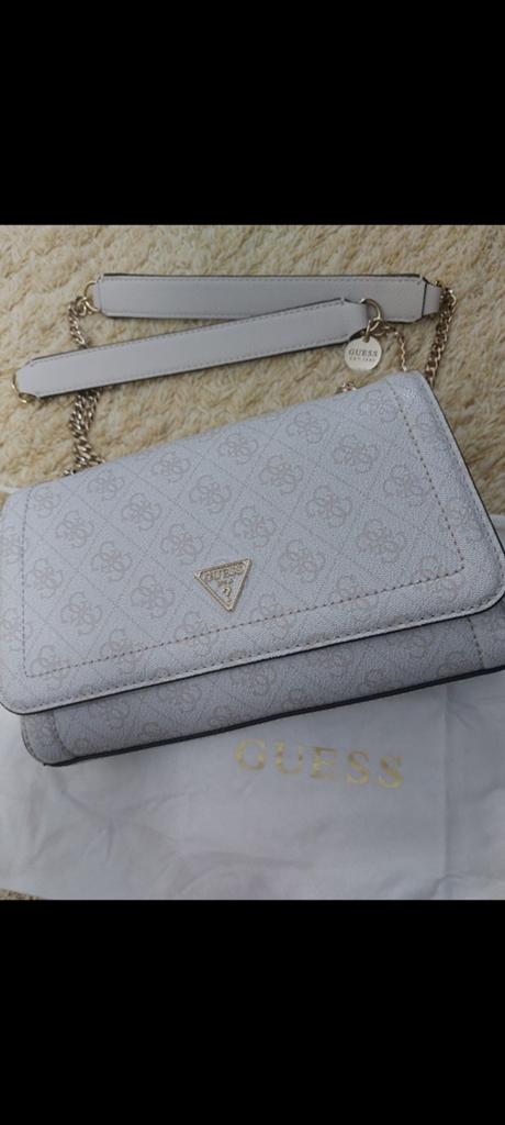 GUESS Noelle Convertible Crossbody Flap Dove Logo - Nieuw, Ophalen of Verzenden