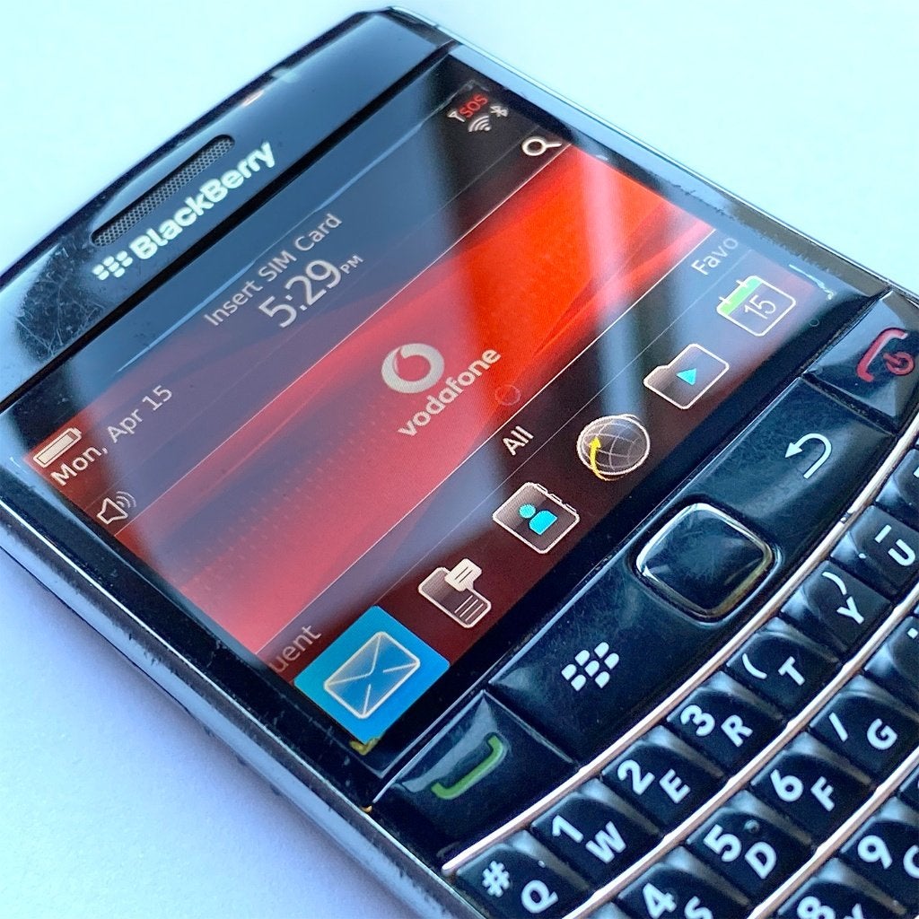 Blackberry Bold, Telecommunicatie, Mobiele telefoons | Blackberry, Gebruikt, Zwart, 3 tot 6 megapixel, Ophalen of Verzenden