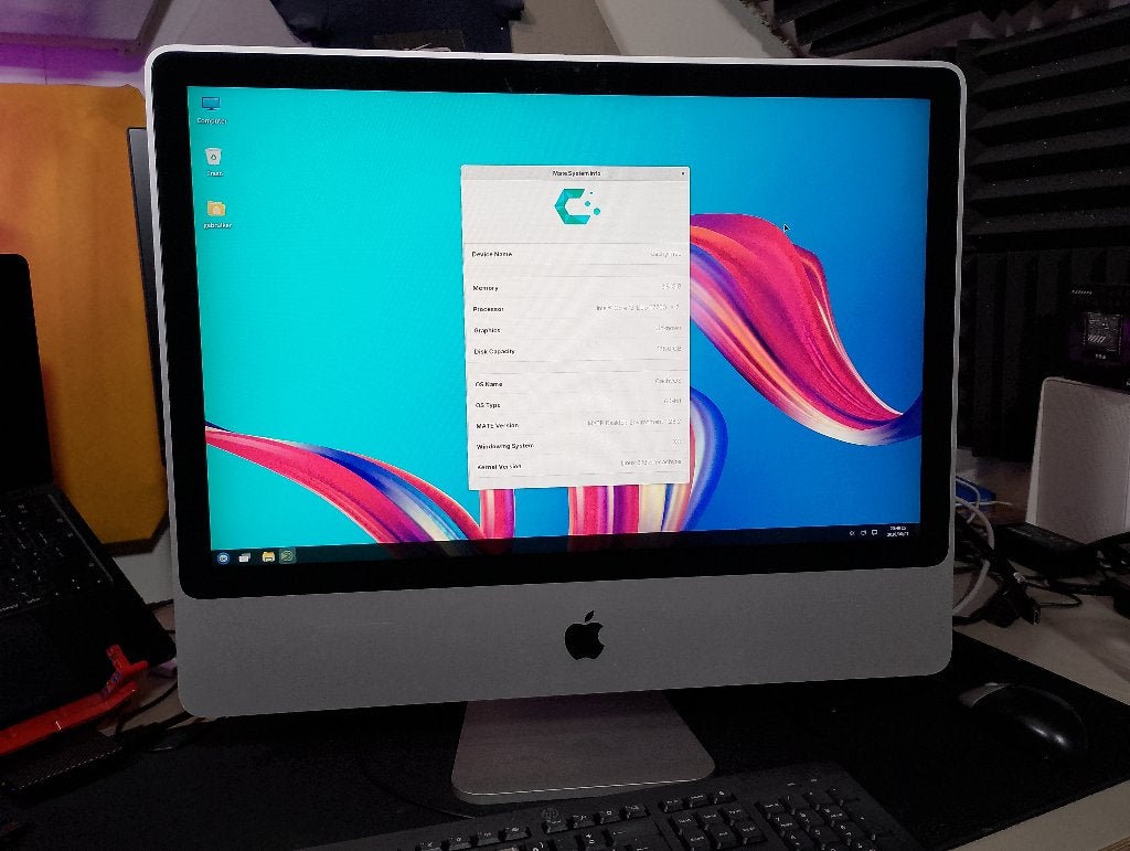 iMac 24" 2007 / 4GB / 128GB SSD, Ophalen, Gebruikt, 2 tot 3 Ghz, 24"