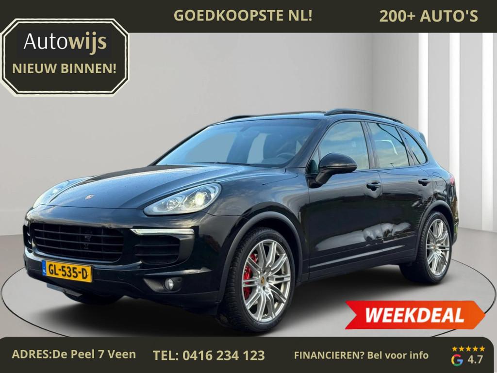 Porsche Cayenne 3.0 S E-Hybrid|NL AUTO|PANO|LEDER|SCHADE, Auto's, Automaat, Cayenne, Gebruikt, Bedrijf