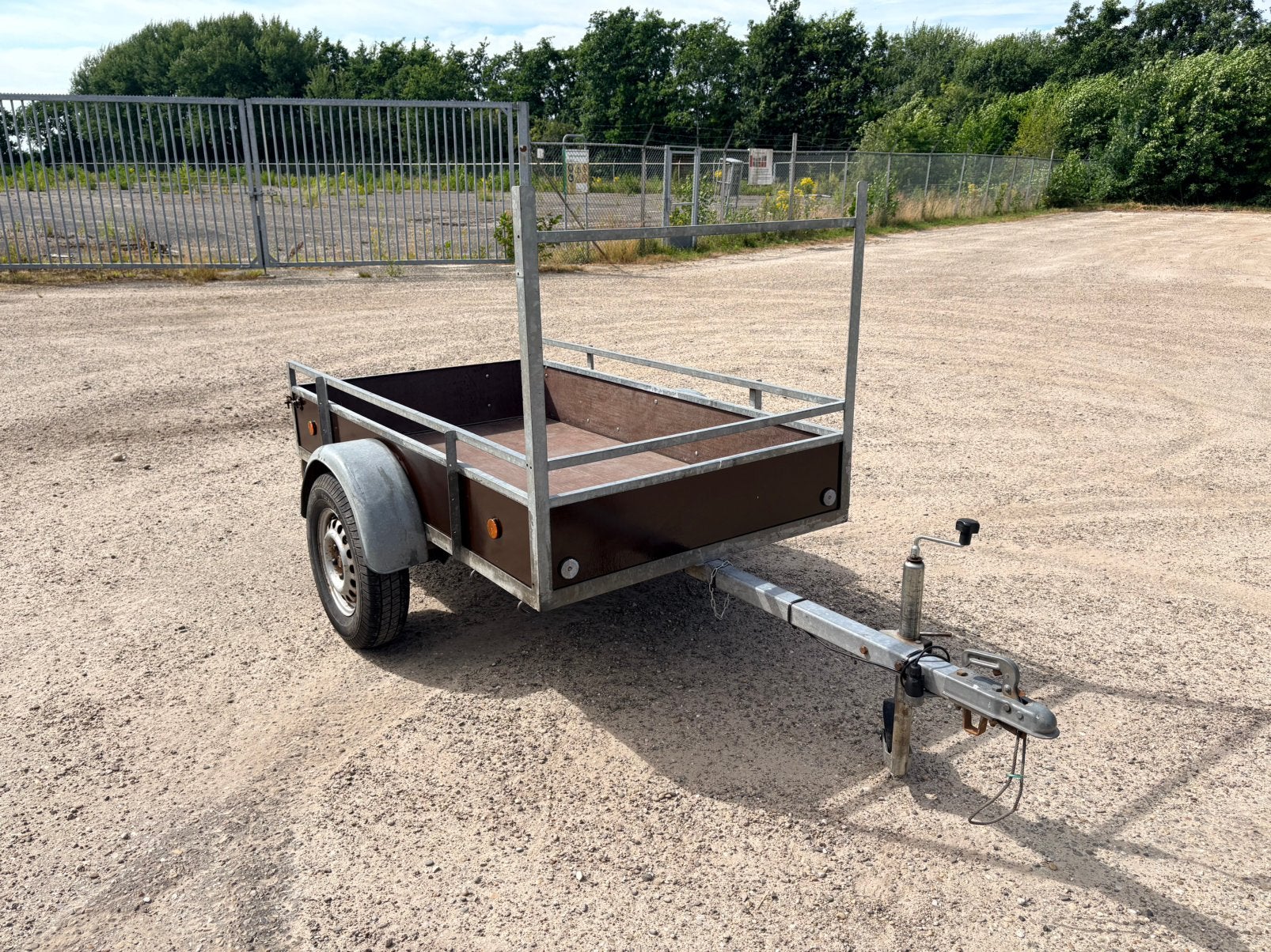 enkelasser aanhanger, Auto diversen, Aanhangers en Bagagewagens, Ophalen, Zo goed als nieuw