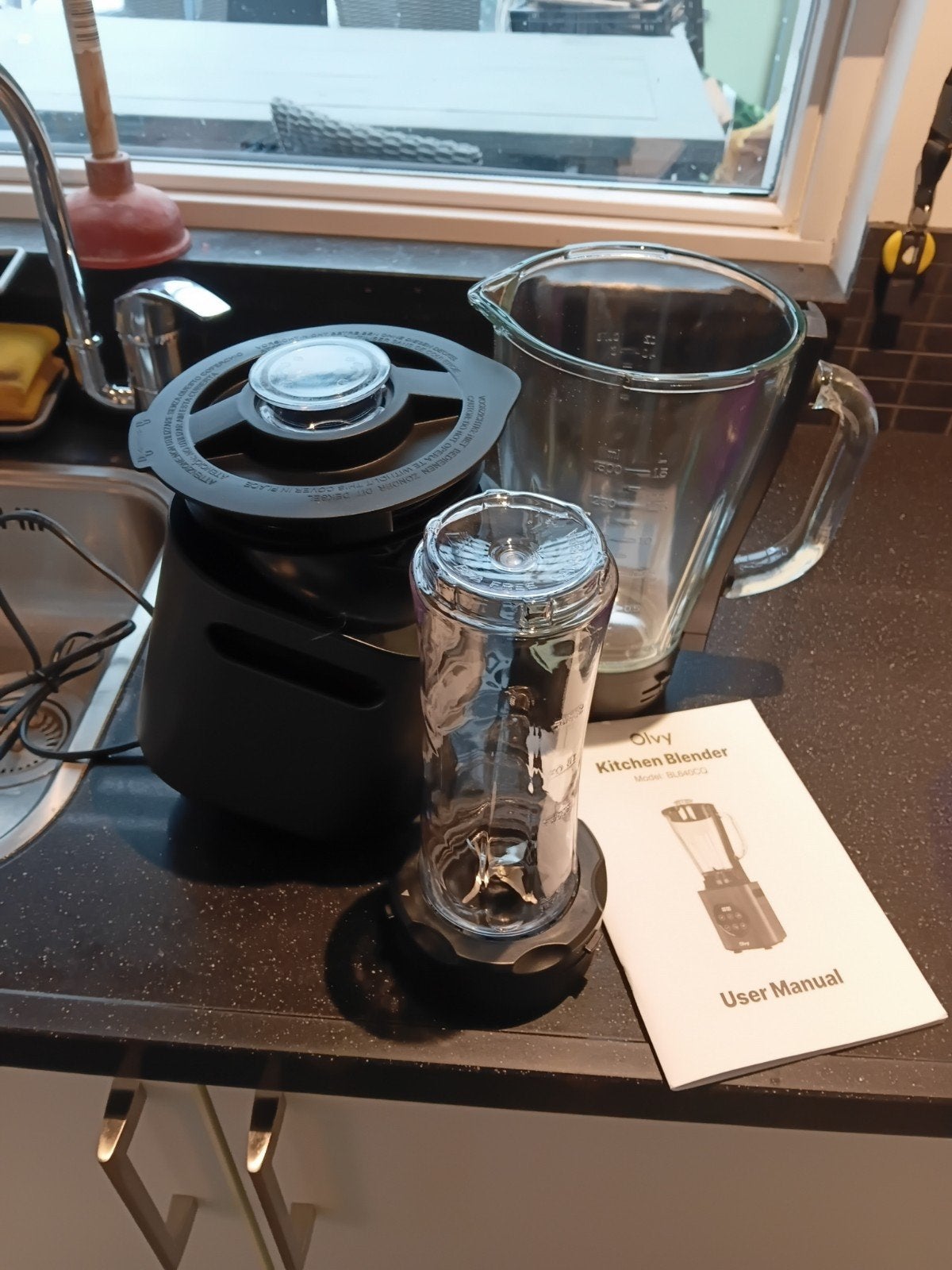 Olvy Kitchen Blender - splinternieuw!!!!, Ophalen of Verzenden, Nieuw, Blender