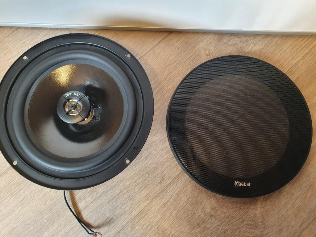 Autospeakers 2 weg systeem Magnat Pro speakers, Ophalen, Gebruikt