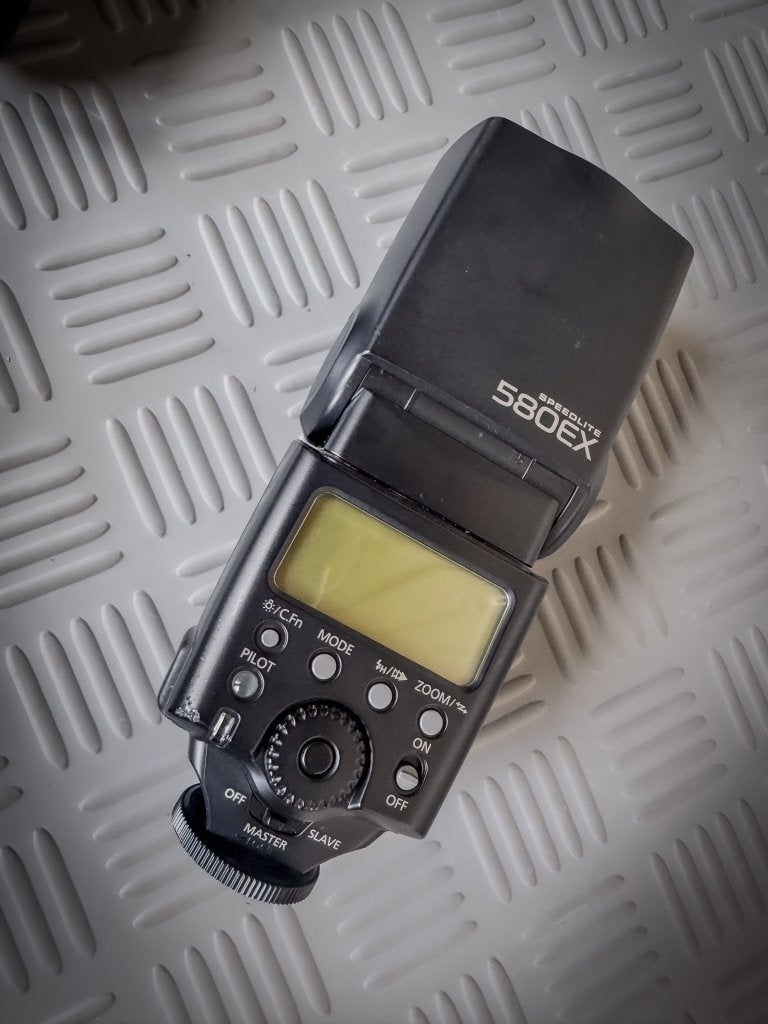 CANON SPEEDLITE 580EX FLITSER, Ophalen of Verzenden, Gebruikt, Canon