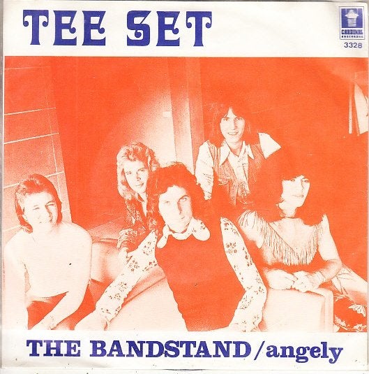 tee set - the bandstand ( nlpop/1974), Cd's en Dvd's, Vinyl Singles, Zo goed als nieuw, Pop, Beschermende buitenhoes, Fotohoes