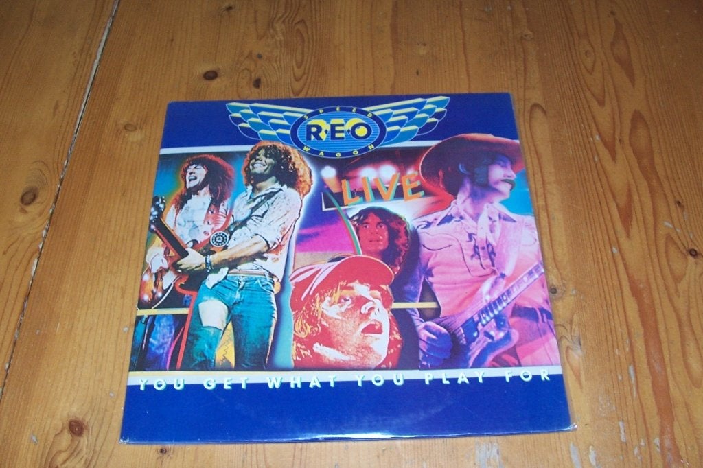 REO Speedwagon – You Get What You Play For, Cd's en Dvd's, Gebruikt, Overige genres, Ophalen of Verzenden, 12 inch