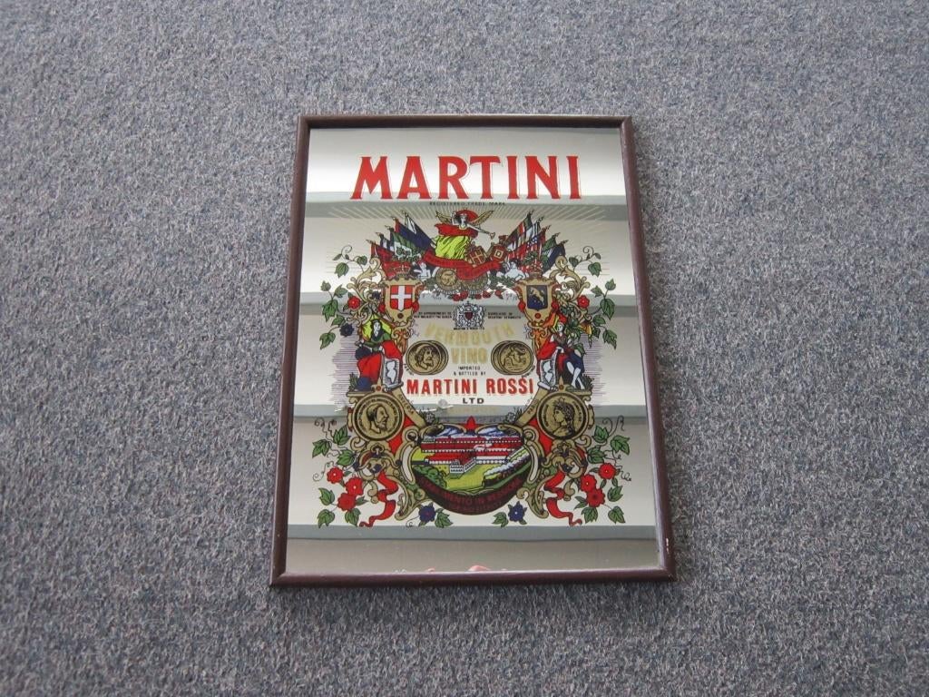 MARTINI VERMOUTH SPIEGEL, Verzamelen, Ophalen, Zo goed als nieuw, Overige typen