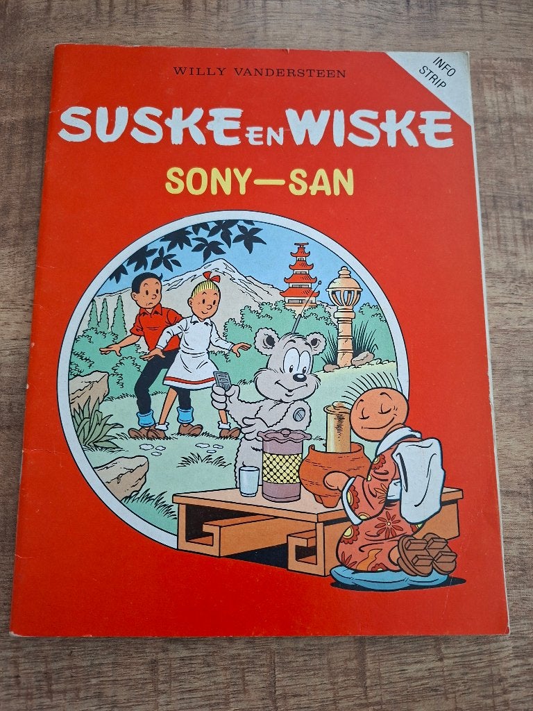 Suske en Wiske – Sony - San, Eén stripboek, Ophalen of Verzenden, Zo goed als nieuw