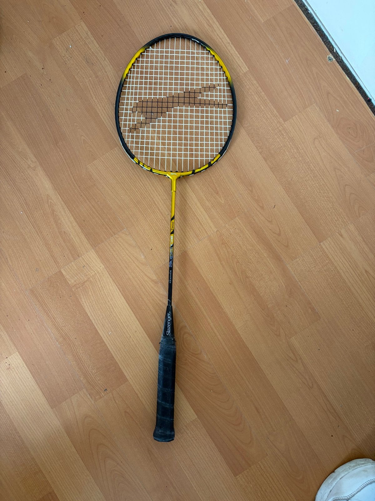 Slazenger Panther Supercat Badminton Racket met hoes, Ophalen of Verzenden, Gebruikt, Racket(s)