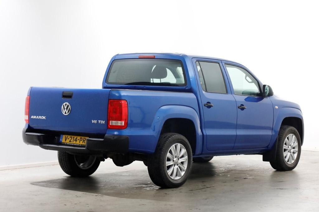 Volkswagen Amarok 3.0 TDI V6 164pk E6 Plus Cab Trendline Air, Achterwielaandrijving, Gebruikt, Euro 6, Blauw