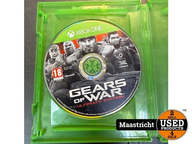 Xbox One Game | Gears of War Ultimate Edition (Zonder Hoes), Microsoft, Zo goed als nieuw, Support@microsoft.com, Microsoft Corporation
One Microsoft Way
Redmond, WA 98052-6399
USA