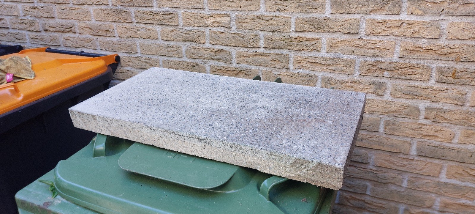 Tuintegels 60x30, Ophalen, Gebruikt, Beton, Terrastegels