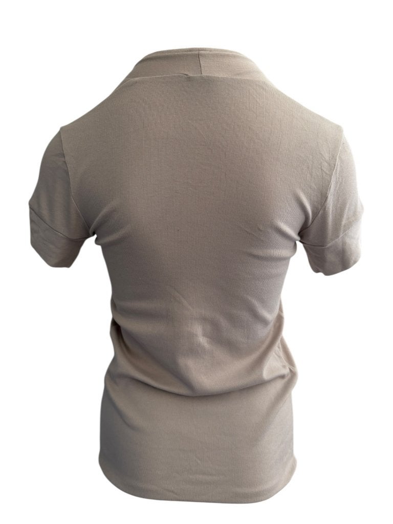 Brunello Cucinelli shirt M, Beige, Ophalen of Verzenden, Zo goed als nieuw, Boven de knie