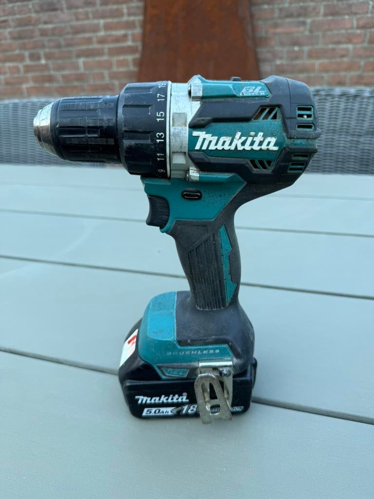 Makita schroefmachine DDF484RT3J, Doe-het-zelf en Verbouw, Gereedschap | Boormachines, Ophalen of Verzenden, Zo goed als nieuw