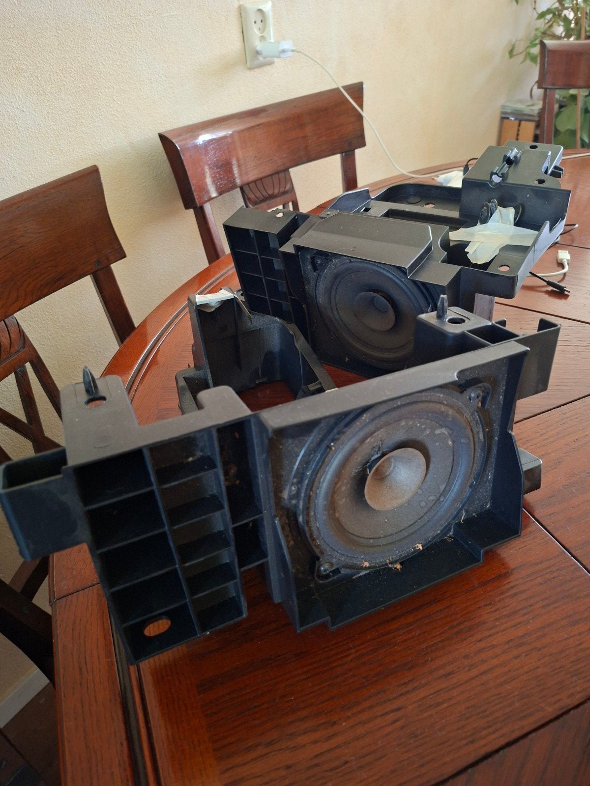 Set van 2 originele achterspeakers Renault Kangoo II, Ophalen of Verzenden