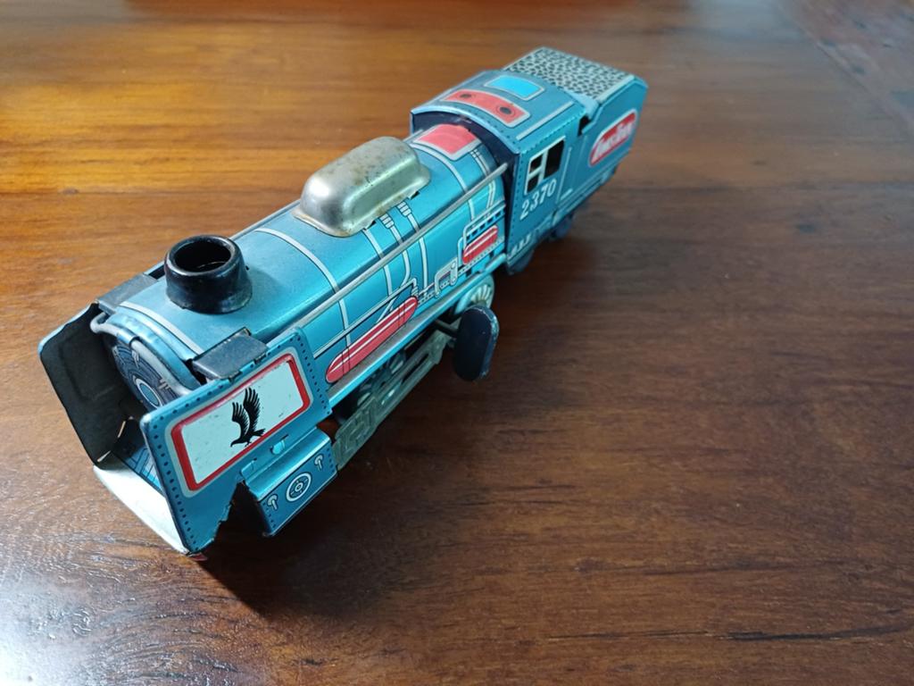 Blikken speelgoedtrein, Verzamelen, Speelgoed, Ophalen of Verzenden