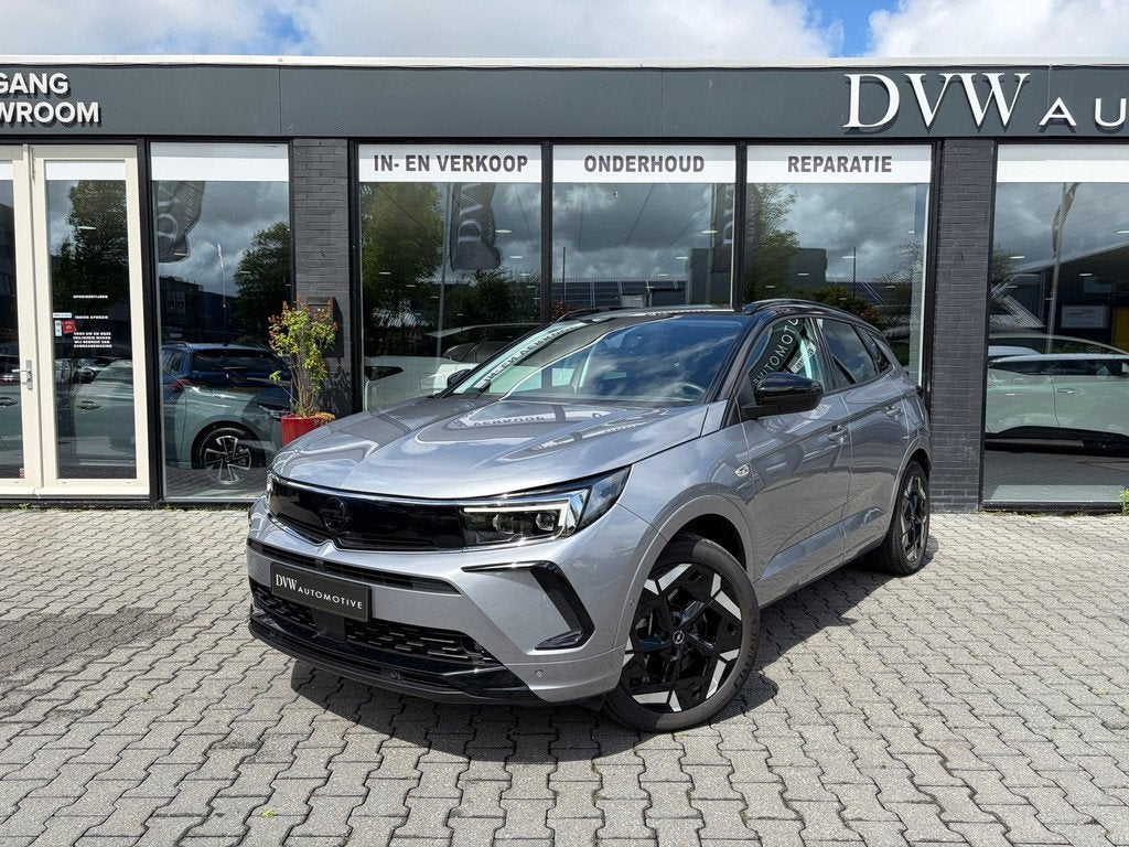 Opel Grandland 1.6 Turbo Plug-In Hybrid 4x4 GSe, 300pk, Auto's, Opel, Gebruikt, Zwart, 4 cilinders, 1776 kg