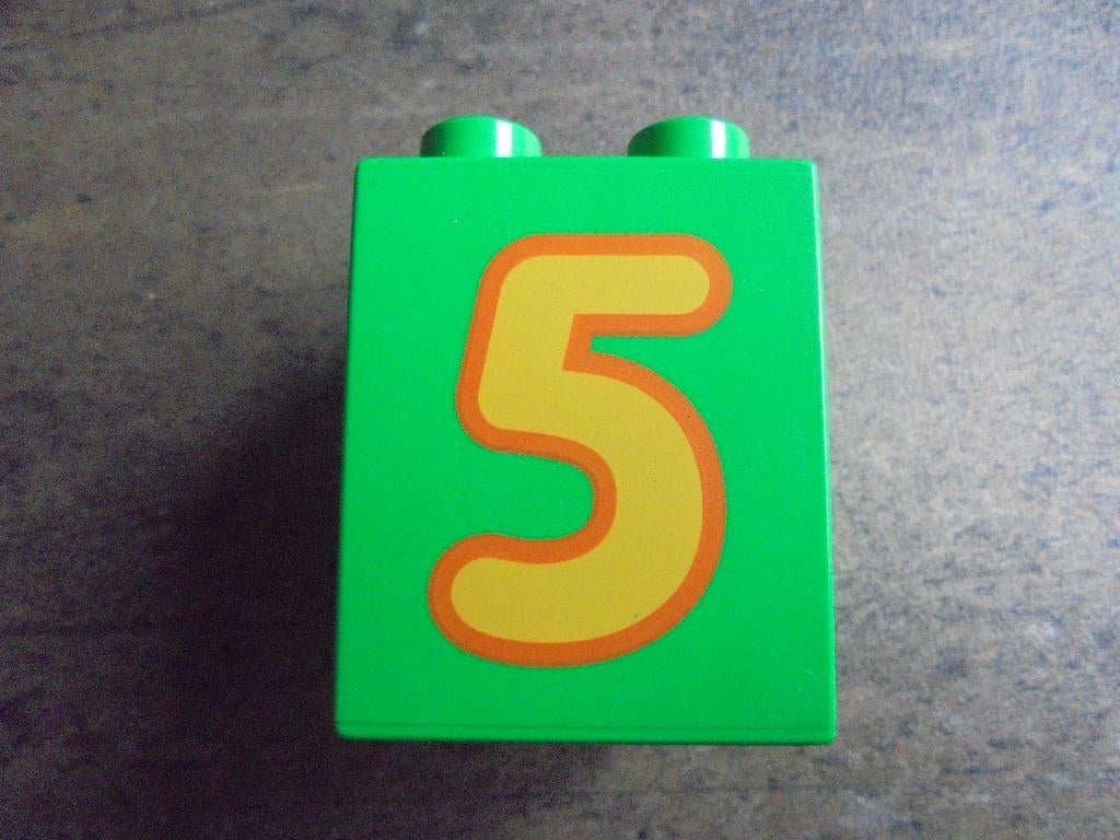 Lego Duplo Brick 2x2x2 (zie foto's) 3, Ophalen of Verzenden, Gebruikt, Losse stenen, Duplo