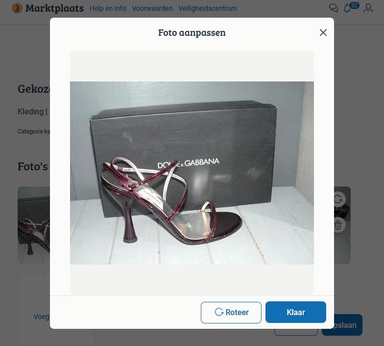 Dolce & Gabbana sandaal metallic aubergine maat 37, Dolce & Gabbana, Overige kleuren, Zo goed als nieuw, Sandalen of Muiltjes