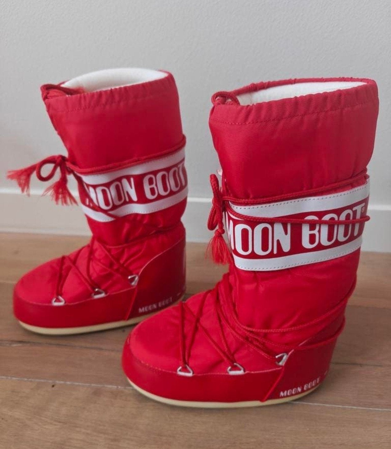 Moon boots - rood - maat 35-38, Ophalen of Verzenden