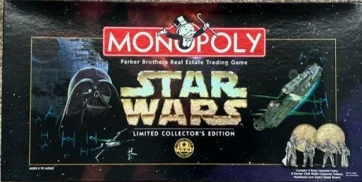 Monopoly Star Wars Limited Collector’s Edition, Vijf spelers of meer, Ophalen of Verzenden, Nieuw, Parker Brothers