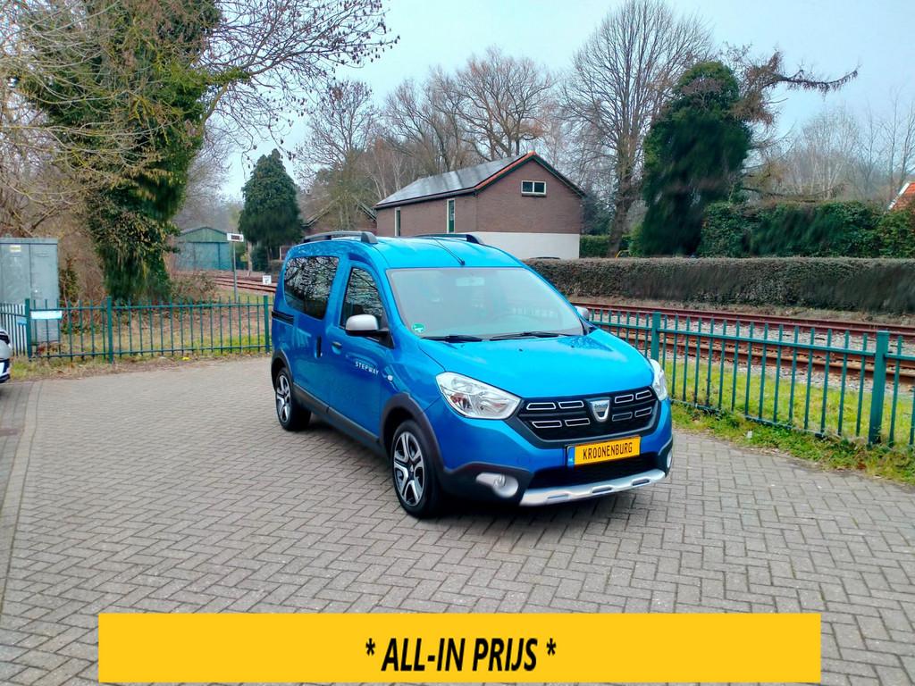 Dacia DOKKER 1.2 TCe S&S Série Limitée Stepway airco cruis, Auto's, Dacia, Voorwielaandrijving, 12 maanden, Stof, Gebruikt