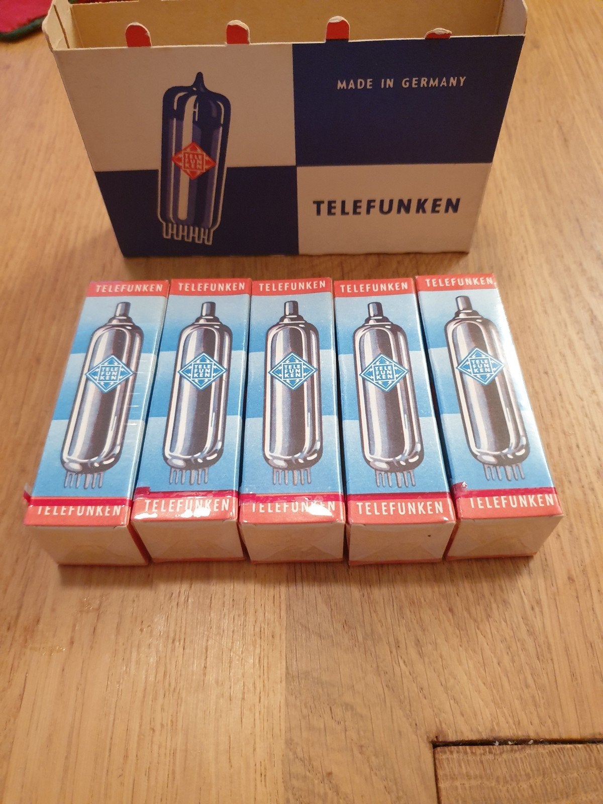 5x Telefunken EM80 buizen nieuw in originele verpakking, Ophalen of Verzenden