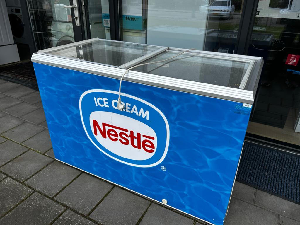 Nestlé vrieskist A schuifdeksels - ideaal verkoop ijs, Vrieskist, Q, Q, Refurbished