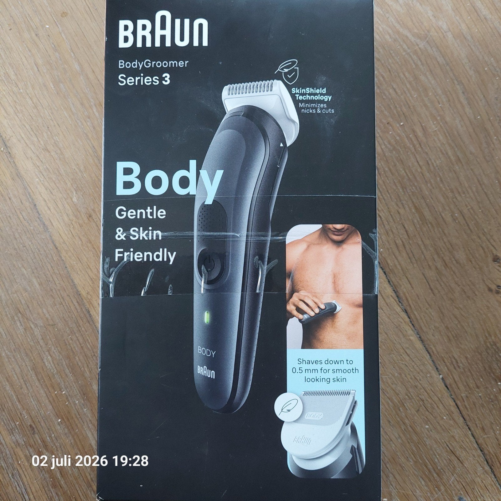 Braun BodyGroomer in gesealde doos., Witgoed en Apparatuur, Persoonlijke-verzorgingsapparatuur, Ophalen, Nieuw, Scheren en Epileren