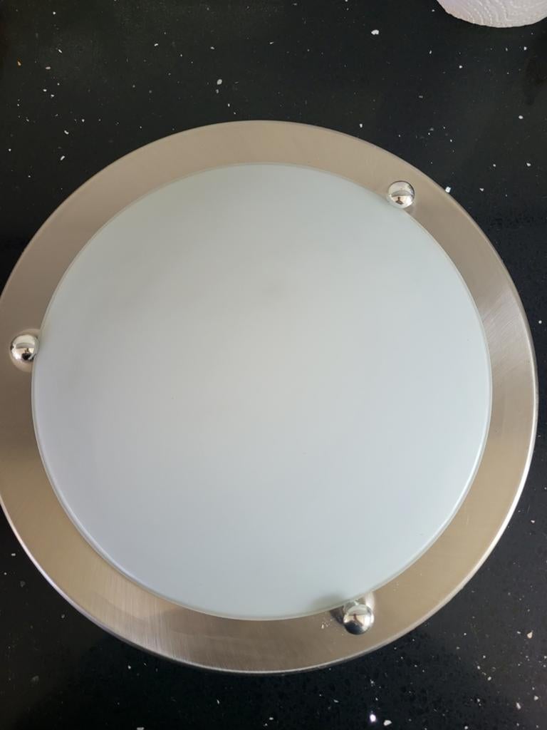 Plafonniere, Ophalen, Gebruikt, Glas