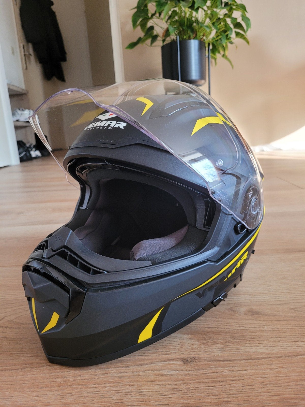 Motorhelm 1x gebruikt, Ophalen of Verzenden, Tweedehands, Overige merken