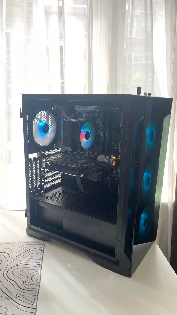Budget Game PC | Ryzen 7 | RTX 2070, Ophalen, Zelf gebouwde pc, Zo goed als nieuw, AMD Ryzen 7