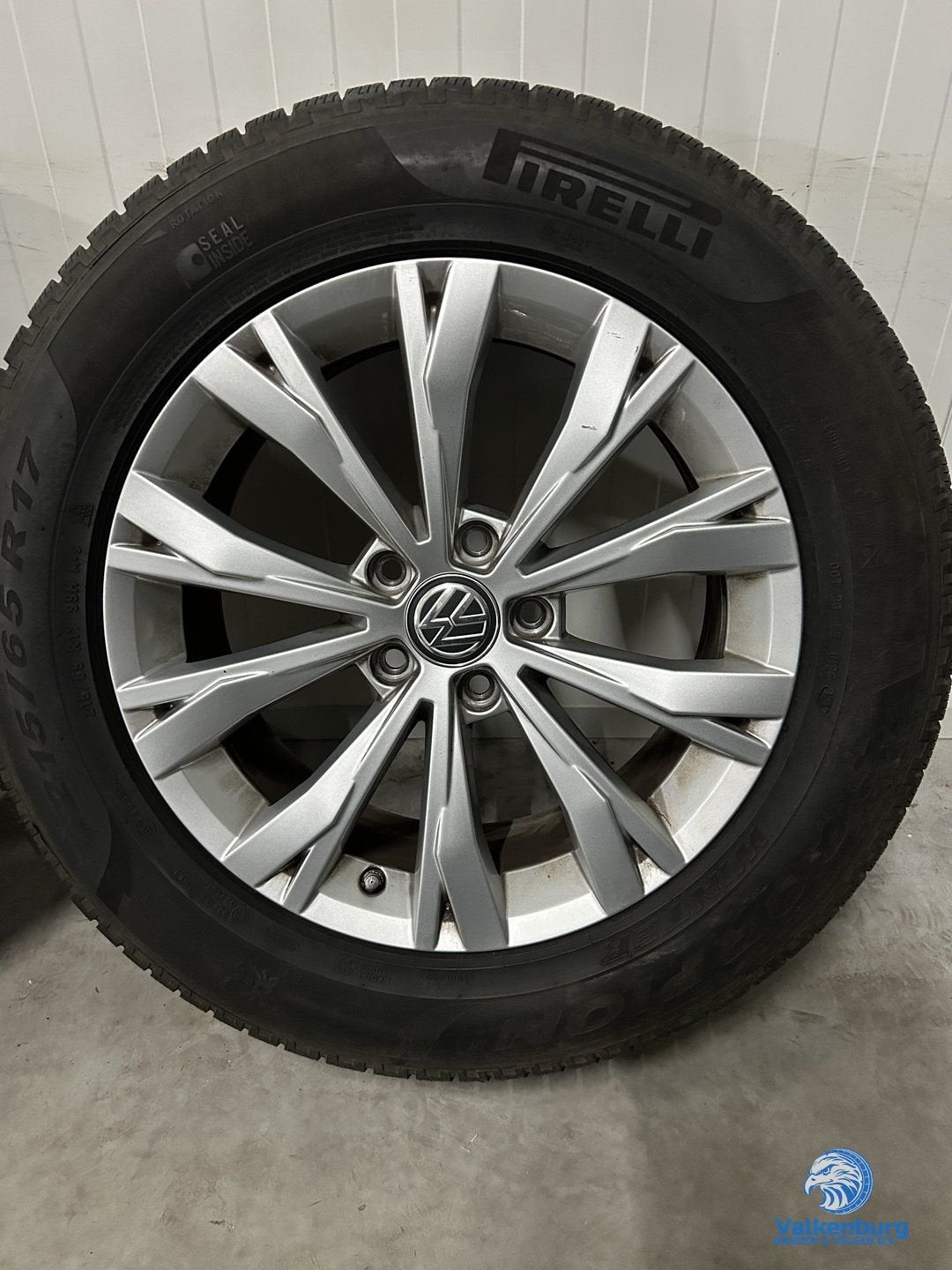 6mm! Originele VW Tiguan II 5NA Montana 17 inch velgen 5x112, Auto-onderdelen, Banden en Velgen, -, -, Banden en Velgen, 17 inch