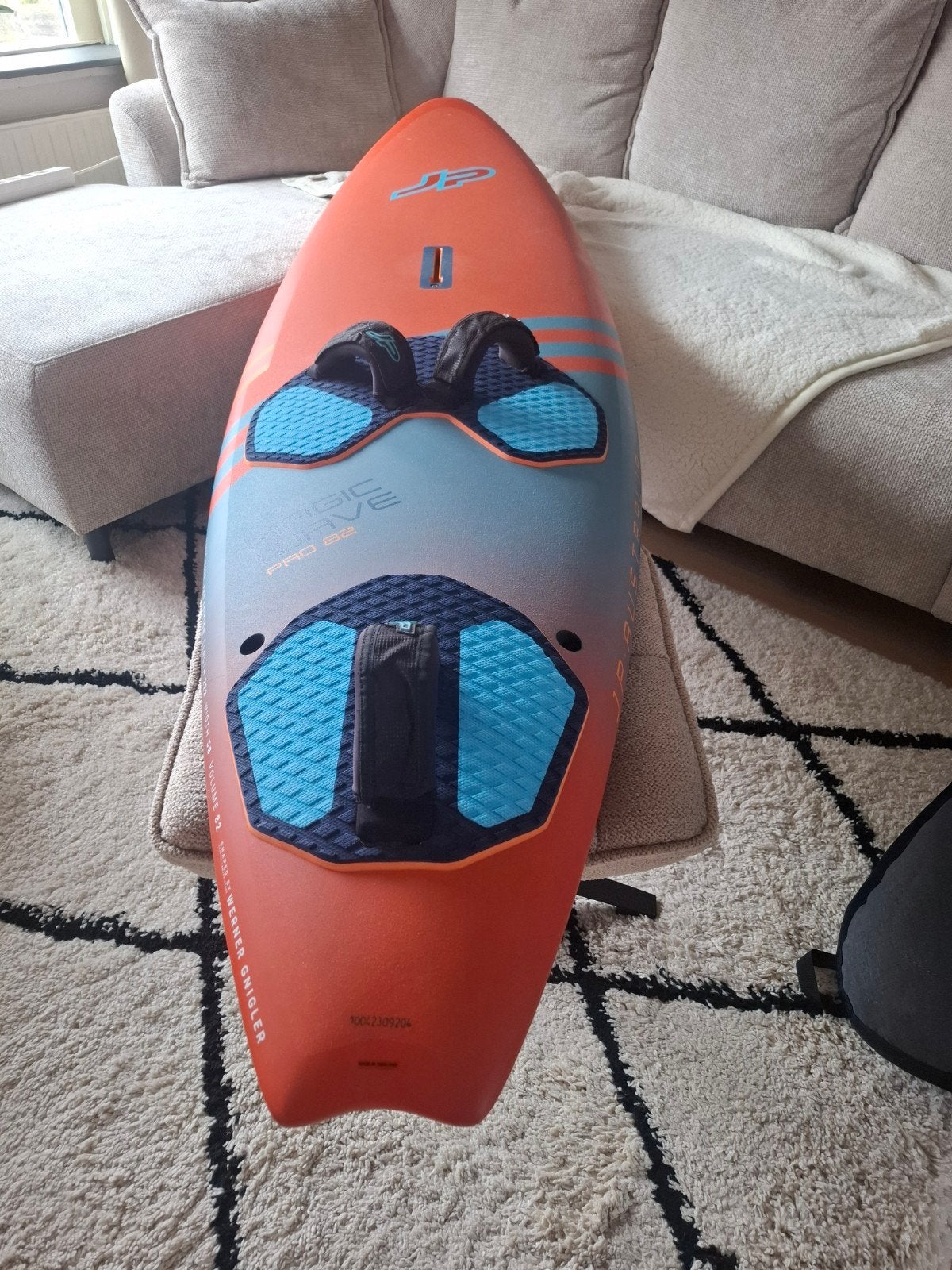JP Magic wave 82 liter in nette staat, Watersport en Boten, Windsurfen, Minder dan 250 cm, Zo goed als nieuw, Plank, JP Australia
