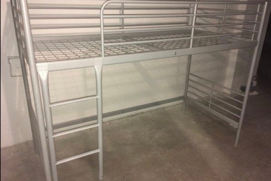 IKEA SVÄRTA Hoogslaper, Ophalen, Eenpersoons, Zo goed als nieuw, 200 cm