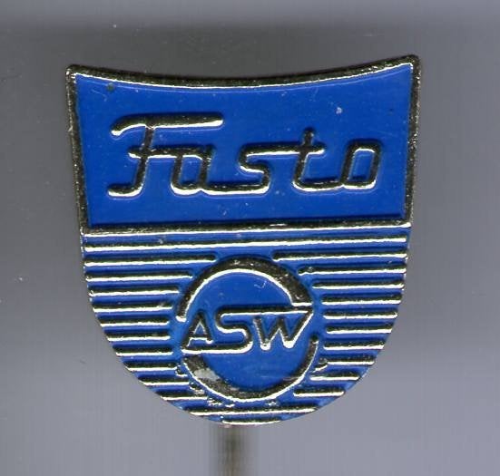 Fasto ASW geisers boilers zilverkleurig speldje ( T_131), Verzenden, Zo goed als nieuw, Transport, Speldje of Pin