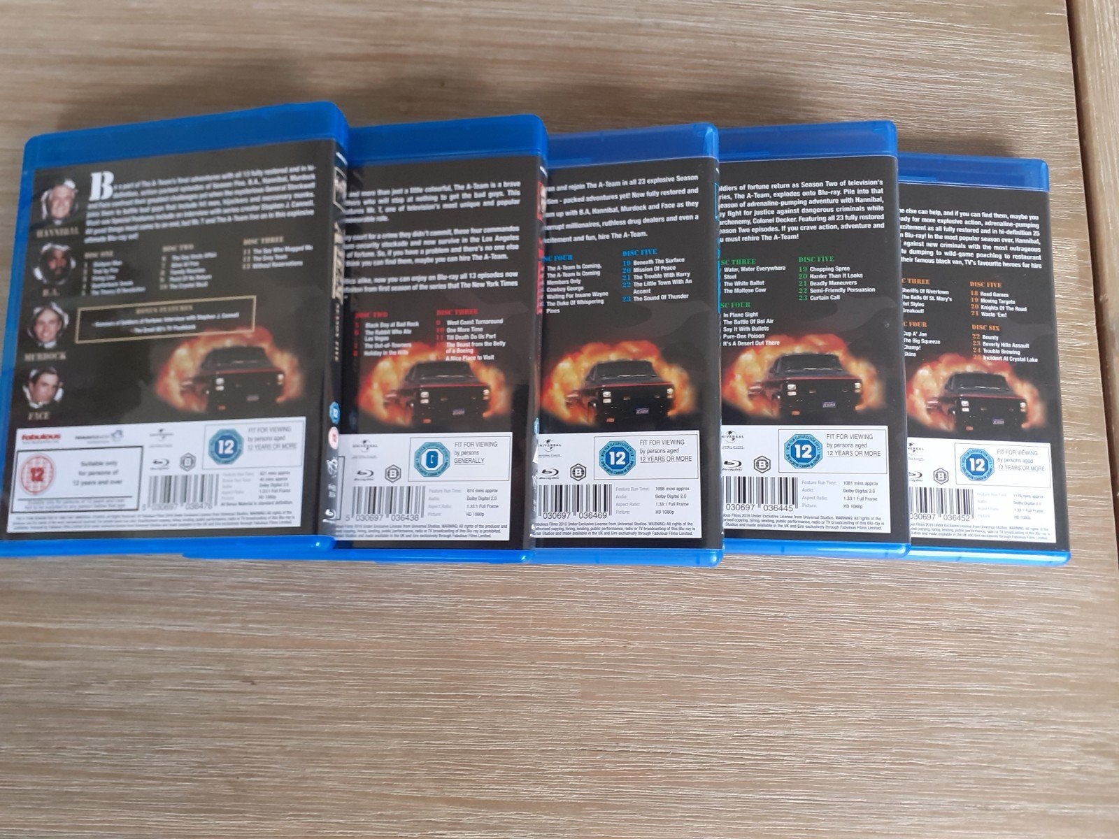 The A-team dvd box, Cd's en Dvd's, Ophalen, Engels, Alle leeftijden, Zo goed als nieuw