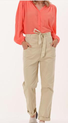 Penn Ink Beige zomer broek maat 38, Maat 38/40 (M), Penn & Ink, Beige, Ophalen of Verzenden