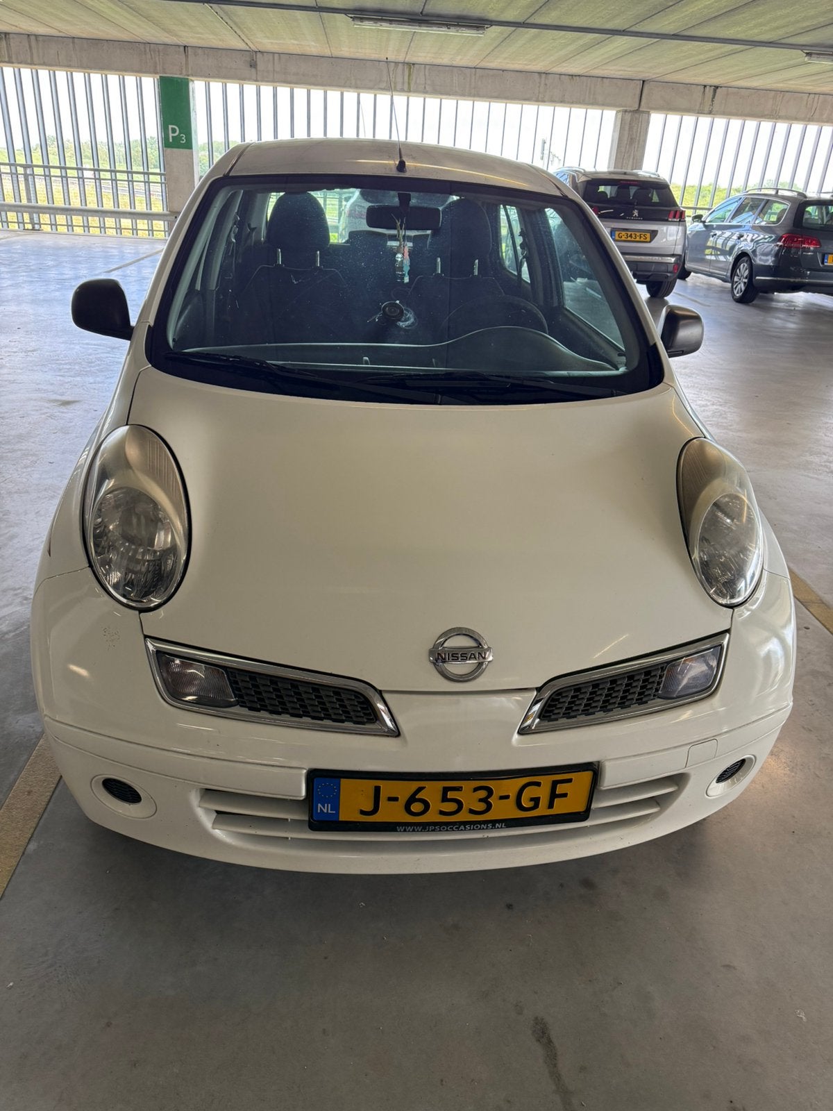 Nissan Micra 1.2 NIEUWE APK 2027, 31 €/maand, Wit, Micra, Handgeschakeld