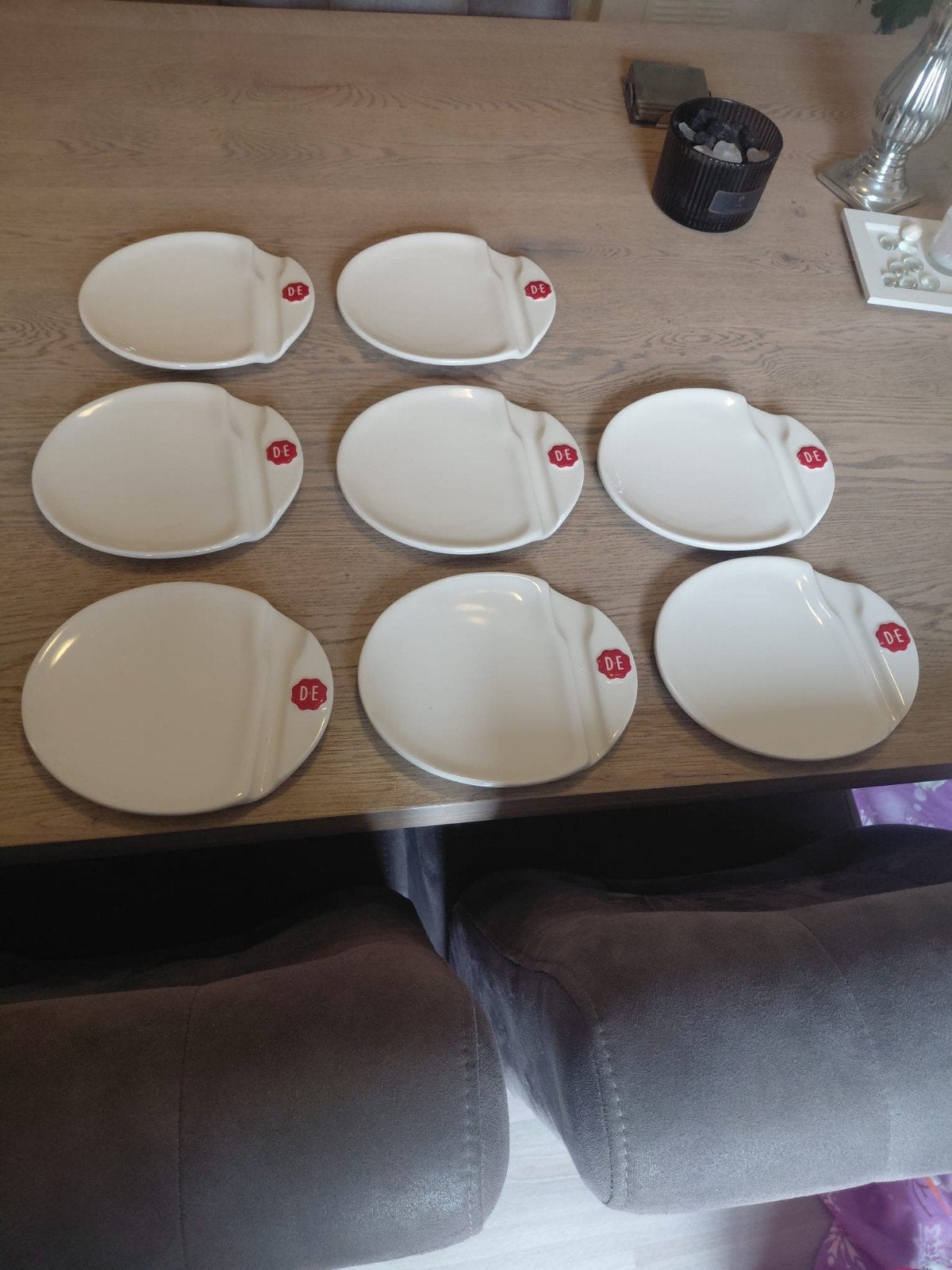 9x Royal Raja DE schaaltjes/bordjes, Keramiek, Ophalen of Verzenden, Zo goed als nieuw, Bord(en)