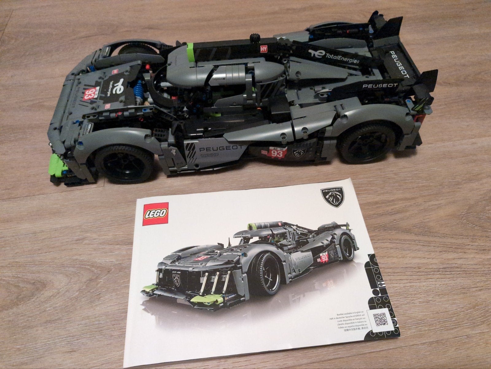 Lego Technic Peugeot 9X8 24H Le Mans Hybrid Hypercar, Verzamelen, Ophalen, Zo goed als nieuw
