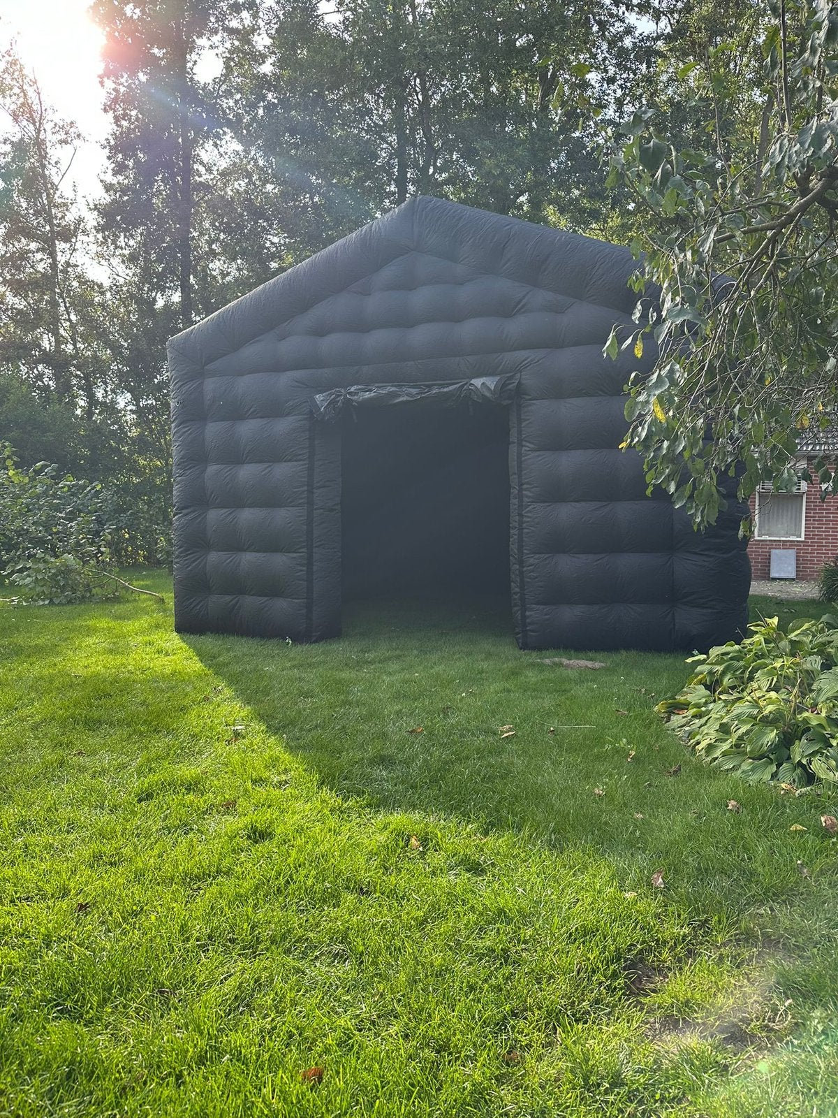 Opblaasbare partytent te huur 6x4en 7x5, Tuin en Terras, Ophalen, Zo goed als nieuw, 5 tot 8 meter