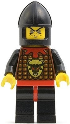 LEGO Minifig Poppetje Castle Knights Kingdom I Ridder cas044, Lego, Ophalen of Verzenden, Zo goed als nieuw, Minifiguur