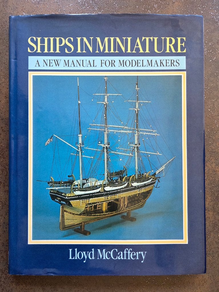 Ships in Miniature -  Lloyd McCaffery, Verzenden, Zo goed als nieuw, Overige onderwerpen, Lloyd McCaffery