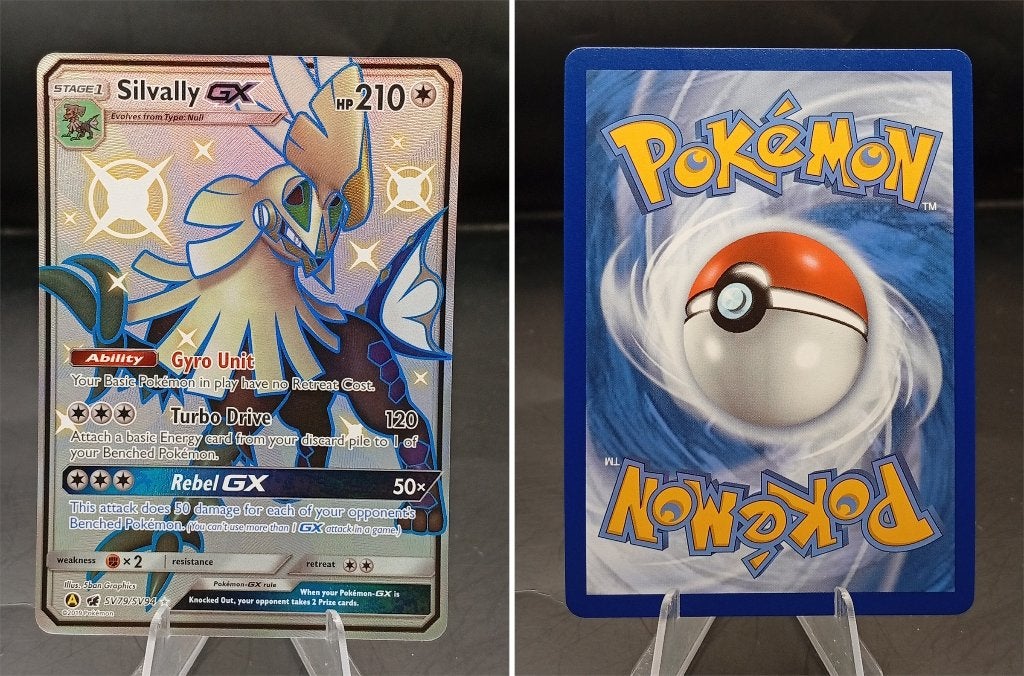Silvally GX Hidden Fates (HIF SV79) - Near Mint, Ophalen of Verzenden, Zo goed als nieuw, Losse kaart