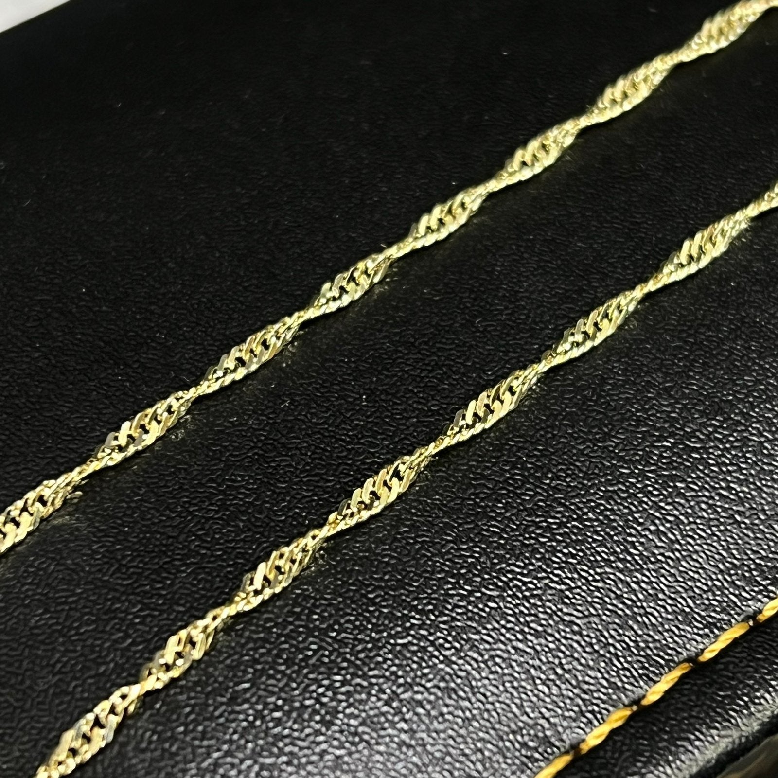 14 karaat gouden ketting prachtig schakel, Ophalen of Verzenden, Nieuw, Goud