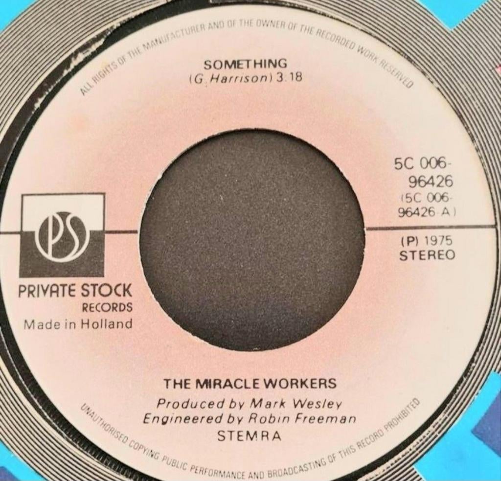 THE MIRACLE WORKERS  - SOMETHING, Ophalen of Verzenden, Gebruikt