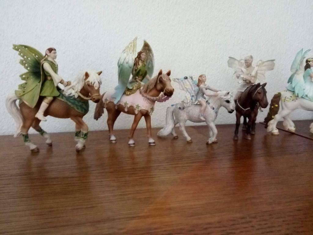 Schleich Elf met Paard, Kinderen en Baby's, Speelgoed | Overig, Zo goed als nieuw, Jongen of Meisje, Ophalen of Verzenden