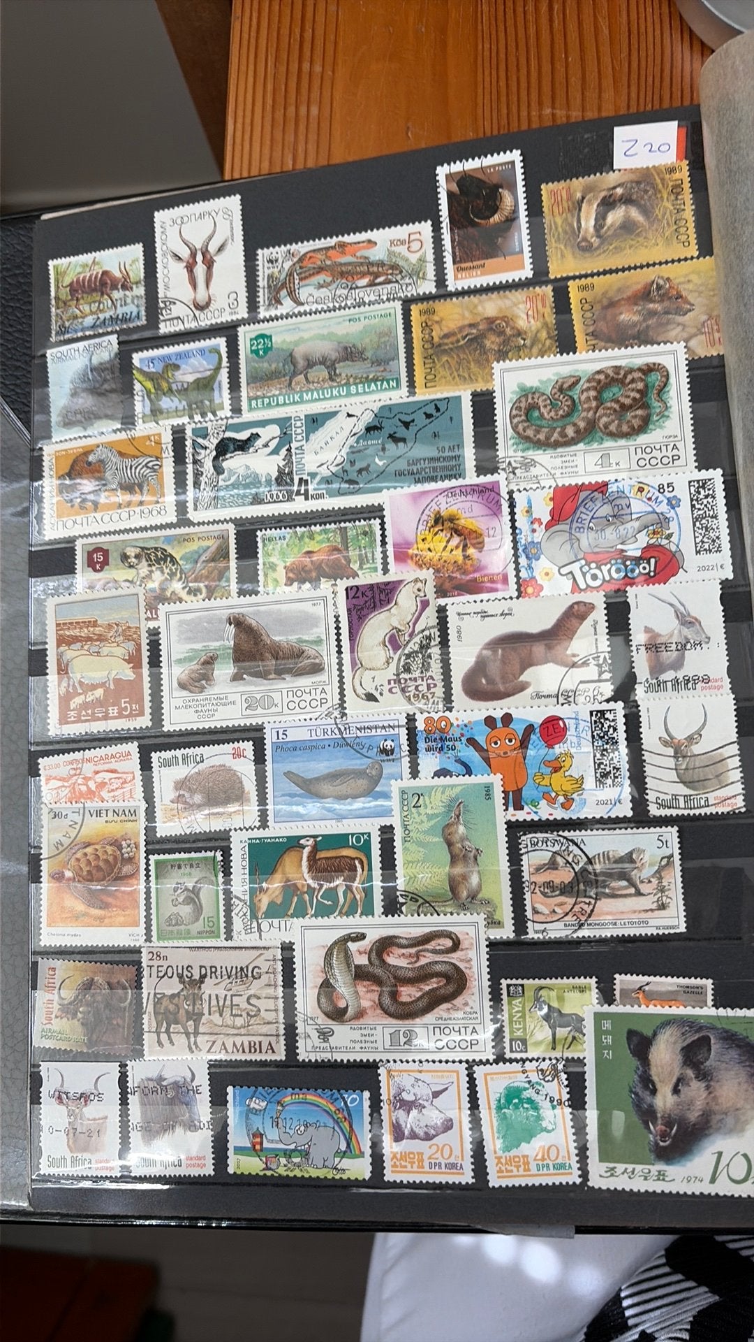 Mooie postzegels dieren Z20, Verzenden, Dier of Natuur